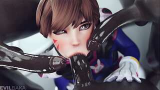 Bimbo Doll - Overwatch HMV PMV
