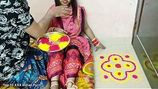 On the festival of Holi I called dever  to my building and had hook-up with him I enjoyed it very much Indian desi smashing pussy