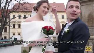 HUNT4K. Married couple determines to sell brides pussy for excellent price