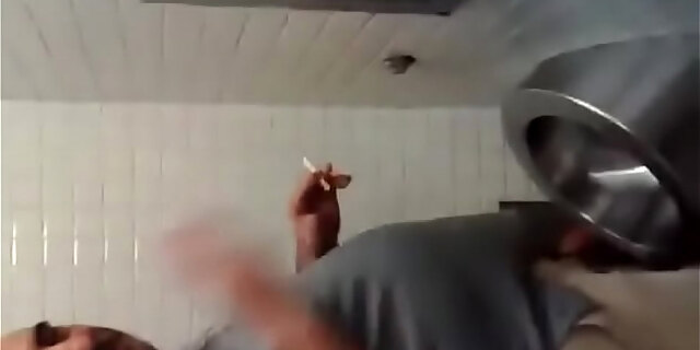 Bathroom sex with