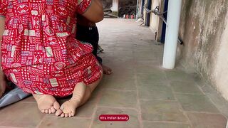 Neighbor Uncle Fucks Desi Milf Rough On Floor. Horny Cheating Wife Pussy Fingered and Fucked Hard
