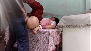 Indian villager duo desi sex with hindi audio