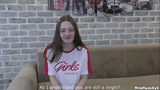 VIRGIN b. Bamby loss of VIRGINITY ! first kiss , first deep throat , first sex ! ( FULL )