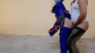 Kaamwali bai ko jbardasti chod diya, hard pummeling with clear hindi voice, A mature man smashed maid in his lonely building