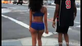 Whoaboyz - ebony teenage nymph frolicking with a good-sized black dick after game