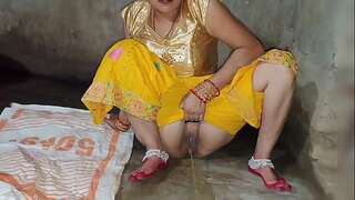 Indian Model Bhabhi fucking bro in law with clear Hindi audio