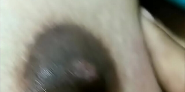 Desi Gf letting milk deep throated from her tits