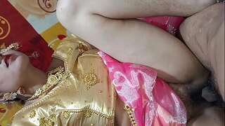 Priya ji's sister got sexually aroused to remove her saree in front of her step-brother