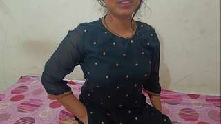 Indian desi honey full love with step-brother in rear end fashion stance he was stocking with step-brother