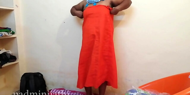 Indian aunty hard fucking with hostel fellow