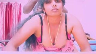 Indian stepmom Stepmom and son amazing oral pleasure and cowgirl humping telugu adio filthy talks.