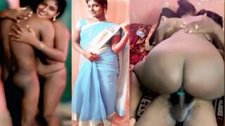 Tamil Desi Milf Renu's Nuru Oil Massage, Cowgirl Fuck & Boobs Play with Young Bull