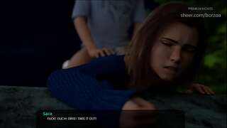 63 &ndash; My step-sister is screaming. &bdquo;It hurt, stop it&ldquo; When I fucking her in the donk (Dubbing - Milfy City)