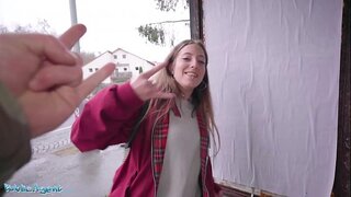 Public Agent Spanish Punk honey Venom Evil pulverized in public