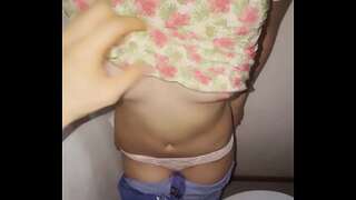 My pals were smashing in the rooms and I had to FUCK the soiree female in the bathroom of a house! At a buddies party