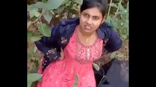 Mangal in the jungle, she made her muff red after fucking her stepsis in clear audio Voice