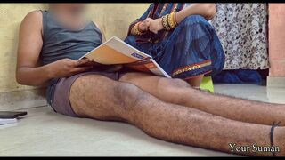 Stepmom Caught Stepson While Studying and Watching Porn