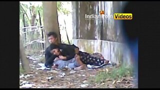 Outdoor blowjob mms of desi nymphs with lover - Indian Porn Videos