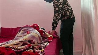 Bhojpuri desi bhabhi woke her up from sleep and fucked from behind