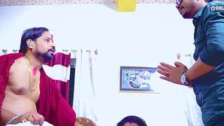 Tharki Dhogi Baba fucked Bhabhiji on the pretext of providing Birth and Creampied ( Hindi Audio )