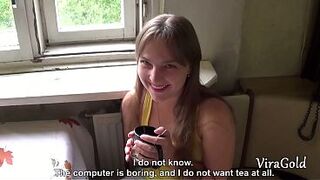 Rural hot chick screwed and takes internal cumshot