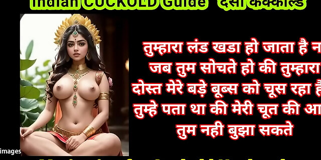 Cuckold Motivation 1 (Indian wifey doing cuckold fuckfest for first-ever time Hindi audio)