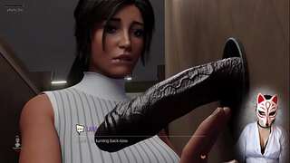 CROFT Adventures - (ep 4) Lara making BBC jism