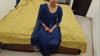 Village girl fed pizza and fucked her jaws and labia in clear Hindi voice
