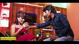 Indian Rich Modern Bhabhi Cheating fuck-fest with Jobless Boy! Indian Sex