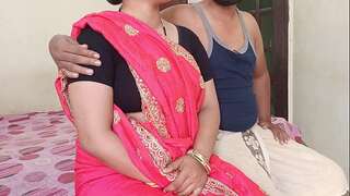 Indian hot housewife gargling and fucking with hubby in doggy fashion in clear filthy hindi audio desi village wife sharing pussy with spouse