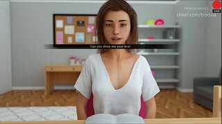 59 - I am watching my stepsister masturbate through a webcam. She is nearly get caught by mom.  (Dubbing - Milfy City)