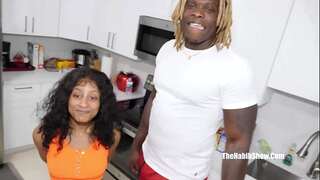 Wow he a giant louie smalls prepared to fuck 4ft alyssa maxwell