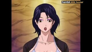 Super Busty MILF first Threesome - 