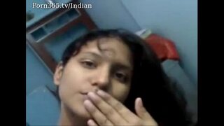 Cute indian gal self nude movie mms