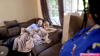 Stepdaughter Haley Reed and stepdad take phat risks to get caught by