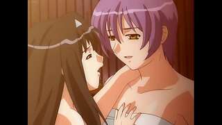 Lesbian nymphs have sex part 1