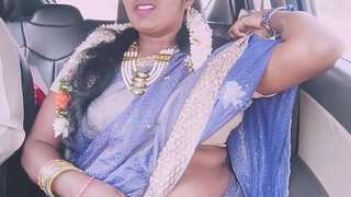 Indian camper sex. Beautiful tourist aunty with driver. Telugu dirty talks.