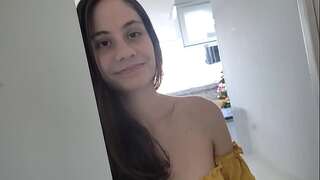 My horny neighbor lets me tear up her at home / homemade porn