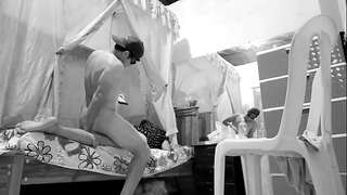 I DIDN'T KNOW THAT MY STEPMOTHER'S HUSBAND HAD LEFT A SECURITY CAMERA IN THE BED AND THE UNFORTUNATE RECORDED US HAVING SEX!! FREE AND EXCLUSIVE REAL HOMEMADE PORN