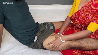 Indian Hot Housekeeping Maid getting pummeled by her Boss in Doggystyle