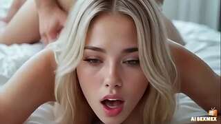 Fucking step stepsister and ejaculation puss in the home   Anal hook-up thick ass | Virtual Sex [AI generated]