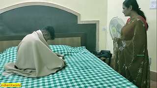 Indian Bengali step-mom hot raunchy bang-out with teen son! with clear audio