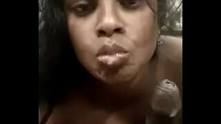 Desi bhabhi inhaling and guzzling spunk