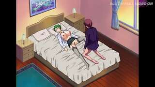 [HENTAI] [UNCENSORED] Horny mature damsel gets fucked by her stepson