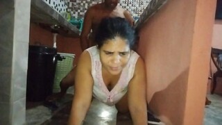 I call my neighbor to help me and he completes up fuckin' me with his delicious cock. Spanish porn
