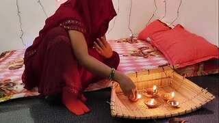 Dipawali off the hook day fucking with bf bhabhi Indian village beautiful really hot Sex