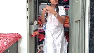 Indian best ever dame and boy penetrate in clear hindi voice
