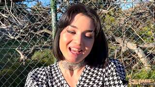 Crystal, dark brunette who enjoys ass fucking fucking