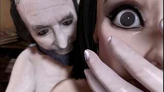 Cam girl and older weirdo boy