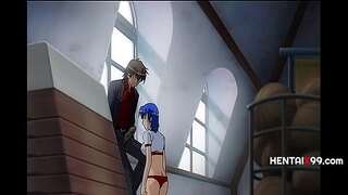 Her First Time Ruined By Fiance's Savage Step Brother | Hentaix99